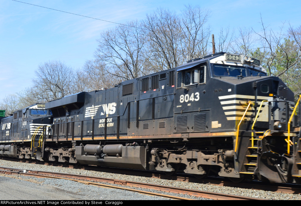 NS 8043 and partial view of NS 4210